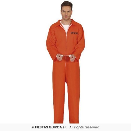 DISFRAZ CONVICTO PRESO NARANJA 52-54 (L)
